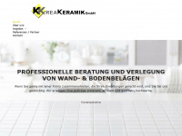 krea-keramik.ch Webseite Vorschau