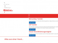 blattnerag.ch Webseite Vorschau