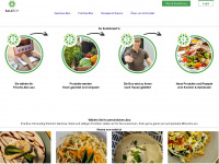 salat.ch Webseite Vorschau