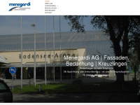 menegardiag.ch Webseite Vorschau