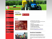 zihlmann-landmaschinen.ch Webseite Vorschau