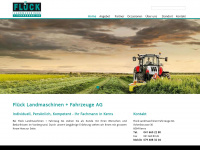 flueck-landmaschinen.ch Webseite Vorschau