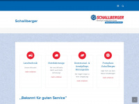 schallberger.ch Webseite Vorschau