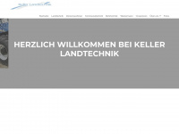 kellerlandtechnik.ch Webseite Vorschau
