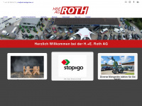 roth-dettighofen.ch Webseite Vorschau