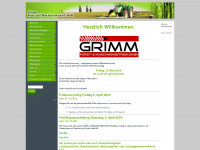 grimm-maschinenbetrieb.ch Webseite Vorschau