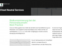 cheatneutral.com Webseite Vorschau