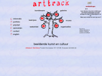 arttrack.nl Webseite Vorschau