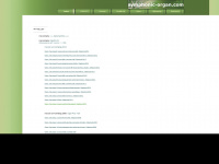 symphonic-organ.com Webseite Vorschau