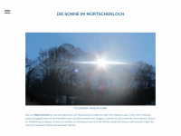 mürtschenloch.ch Webseite Vorschau