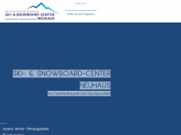 skicenter.ch Webseite Vorschau