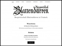blattenduerren.ch Webseite Vorschau