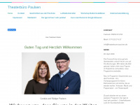 theaterbuero-paulsen.de Webseite Vorschau