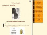 max-josef-metzger-meitingen.de Webseite Vorschau