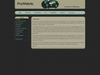 proweb4u.de Webseite Vorschau
