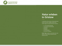 naturerlebnispark-gristow.de Webseite Vorschau