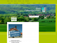 falkenstein-harz.de Webseite Vorschau