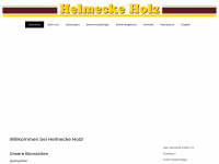 helmecke-holz.de Webseite Vorschau