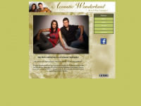 acoustic-wonderland.de Webseite Vorschau