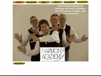 harmony-academy.de Webseite Vorschau