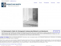 ra-barth.net Webseite Vorschau