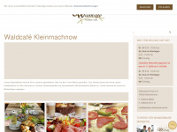 waldcafe-kleinmachnow.de Webseite Vorschau