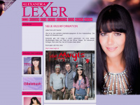 alexandra-lexer.com Webseite Vorschau