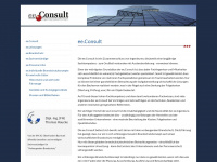 ee-consult.com Webseite Vorschau