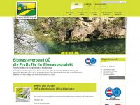 biomasseverband-ooe.at Webseite Vorschau