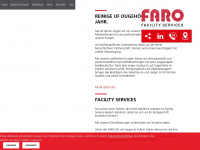 faro.ch Webseite Vorschau