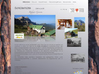 schlueterhuette.com Webseite Vorschau