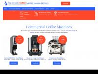nationwidecoffee.co.uk Webseite Vorschau