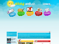 detsky-web.cz Webseite Vorschau
