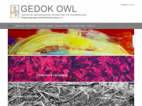 gedok-owl.de Webseite Vorschau
