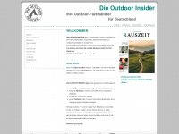 outdoor-insider.de Webseite Vorschau