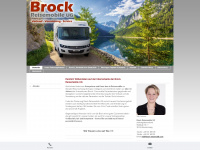 brock-reisemobile.com Webseite Vorschau