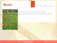 amagiba.de Webseite Vorschau