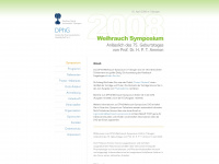 weihrauch-symposium.de Webseite Vorschau