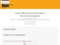 aaa-agentur.ch Webseite Vorschau