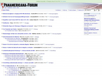 panamericanaforum.org Webseite Vorschau