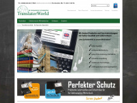 translatorworld.de Webseite Vorschau