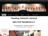 cck-hannjoerche.de Webseite Vorschau
