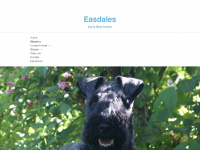 kerry-blue-terrier-easdales.de Webseite Vorschau