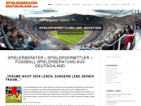 spielerberater-deutschland.com Webseite Vorschau