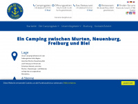 camping-les3lacs.ch Webseite Vorschau