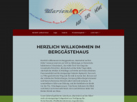 marienhof-tirol.com Webseite Vorschau