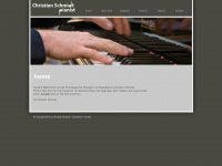 christian-schmidt-pianist.de Webseite Vorschau