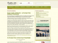 europaiutas.hu Webseite Vorschau