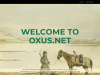 oxus.net Webseite Vorschau