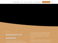 animal-project.de Webseite Vorschau